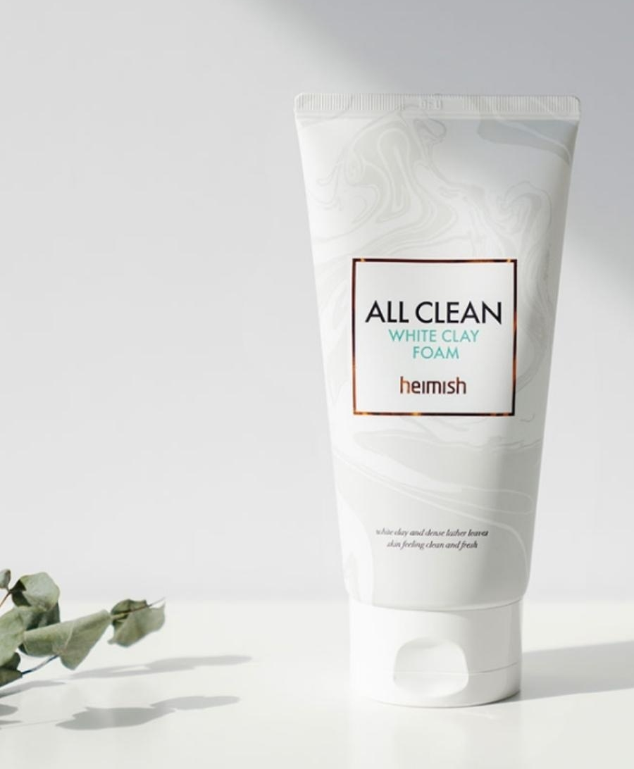 Heimish / Очищающая пенка для умывания лица от прыщей и снятия макияжа. All Clean White Clay Foam. 150 мл. — изображение 2