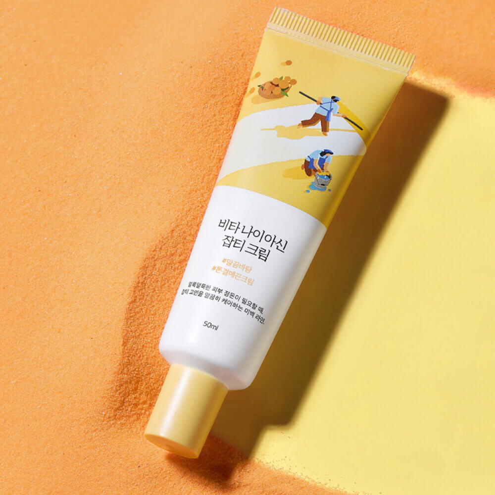 ROUND LAB/ Осветляющий крем с ниацинамидом Round Lab Vita Niacinamide Dark Spot Cream 50 мл. — изображение 2