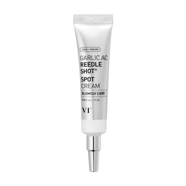 VT COSMETICS/Локальный крем с микроиглами и чесноком VT Cosmetics Garlic AC Reedle Shot Spot Cream 15 мл.