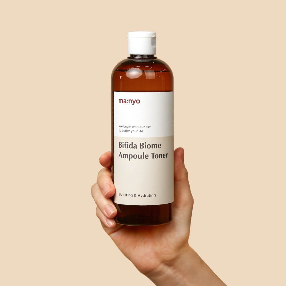 Manyo/ Ампульный укрепляющий тонер с бифидобактериями Manyo Bifida Biome Ampoule Toner 400 мл. — изображение 2