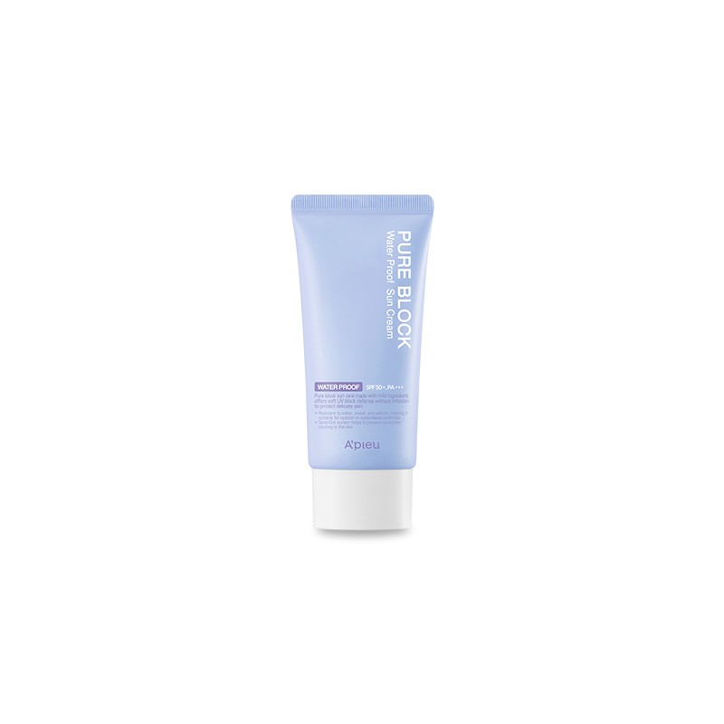 A'PIEU/ СОЛНЦЕЗАЩИТНЫЙ КРЕМ PURE BLOCK WATER PROOF SUN CREAM SPF50/PA+++ 50 мл. — изображение 3