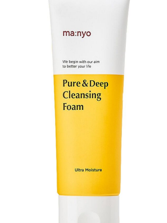 Manyo/ Пенка для глубокого очищения пор с керамидами 200 мл. Pure Deep Cleansing Foam