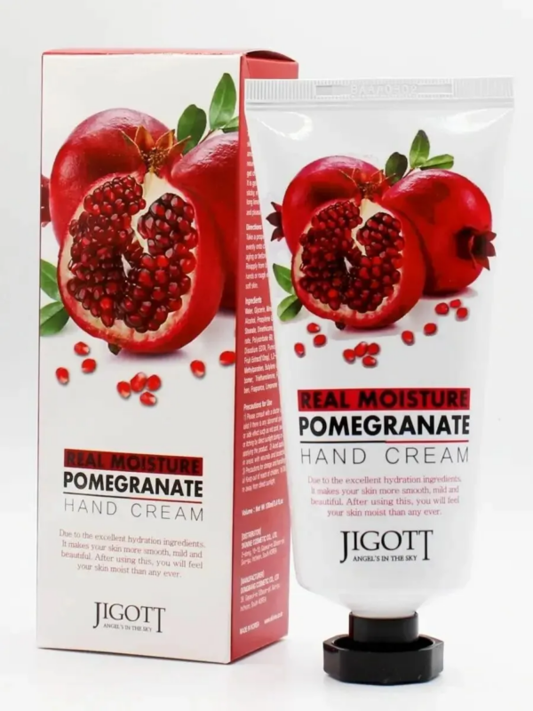 Jigott/ Крем для рук с экстрактом граната Jigott Real Moisture Pomegranate Hand Cream 100 мл