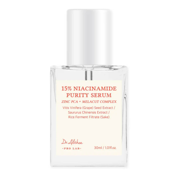 DR.ALTHEA/ Осветляющая сыворотка с ниацинамидом и цинком Dr. Althea Niacinamide Purity Serum 30 мл.