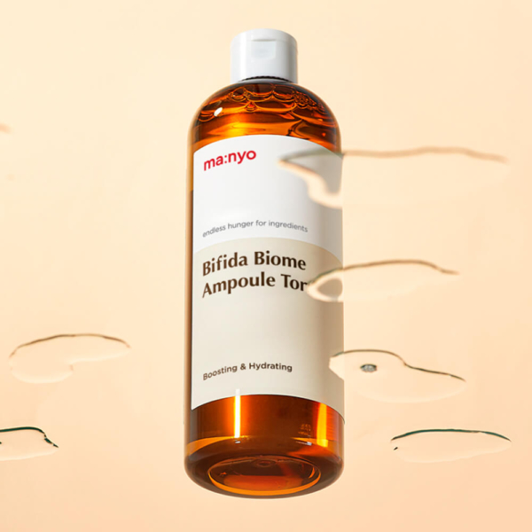 Manyo/ Ампульный укрепляющий тонер с бифидобактериями Manyo Bifida Biome Ampoule Toner 400 мл.