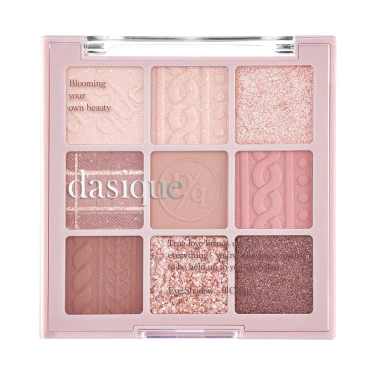 DASIQUE/ ПАЛЕТКА ТЕНЕЙ ДЛЯ ГЛАЗ SHADOW PALETTE 8,6 гр. (#16 VIOLET KNIT)